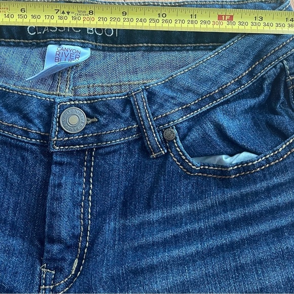 Canyon river blues classic boot medium wash size 8 western Y2K - Picture 8 of 8